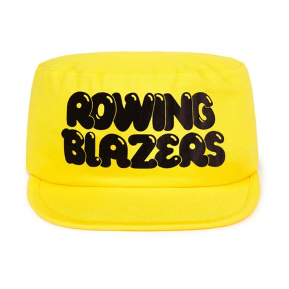 NWT Rowing Blazers Ginza 70s Bubble Letters Yellow Painter's Hat